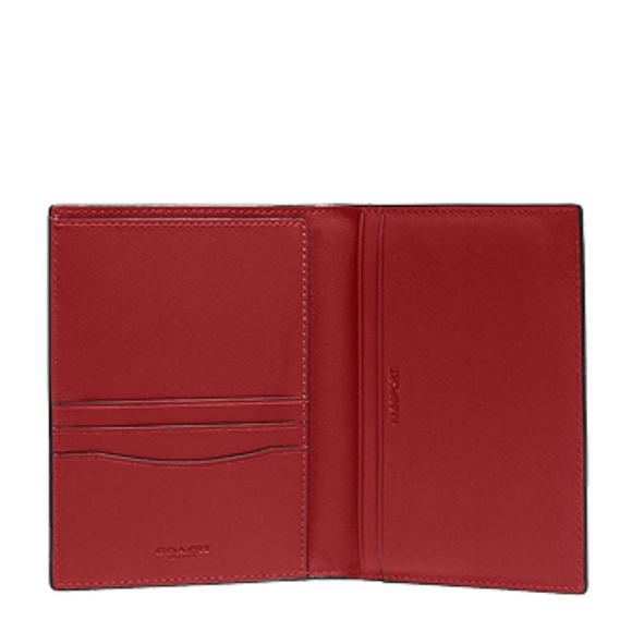 Coach Passport Case With Coach Stamp - Picture 3 of 3